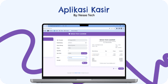 Foto Website Kasir